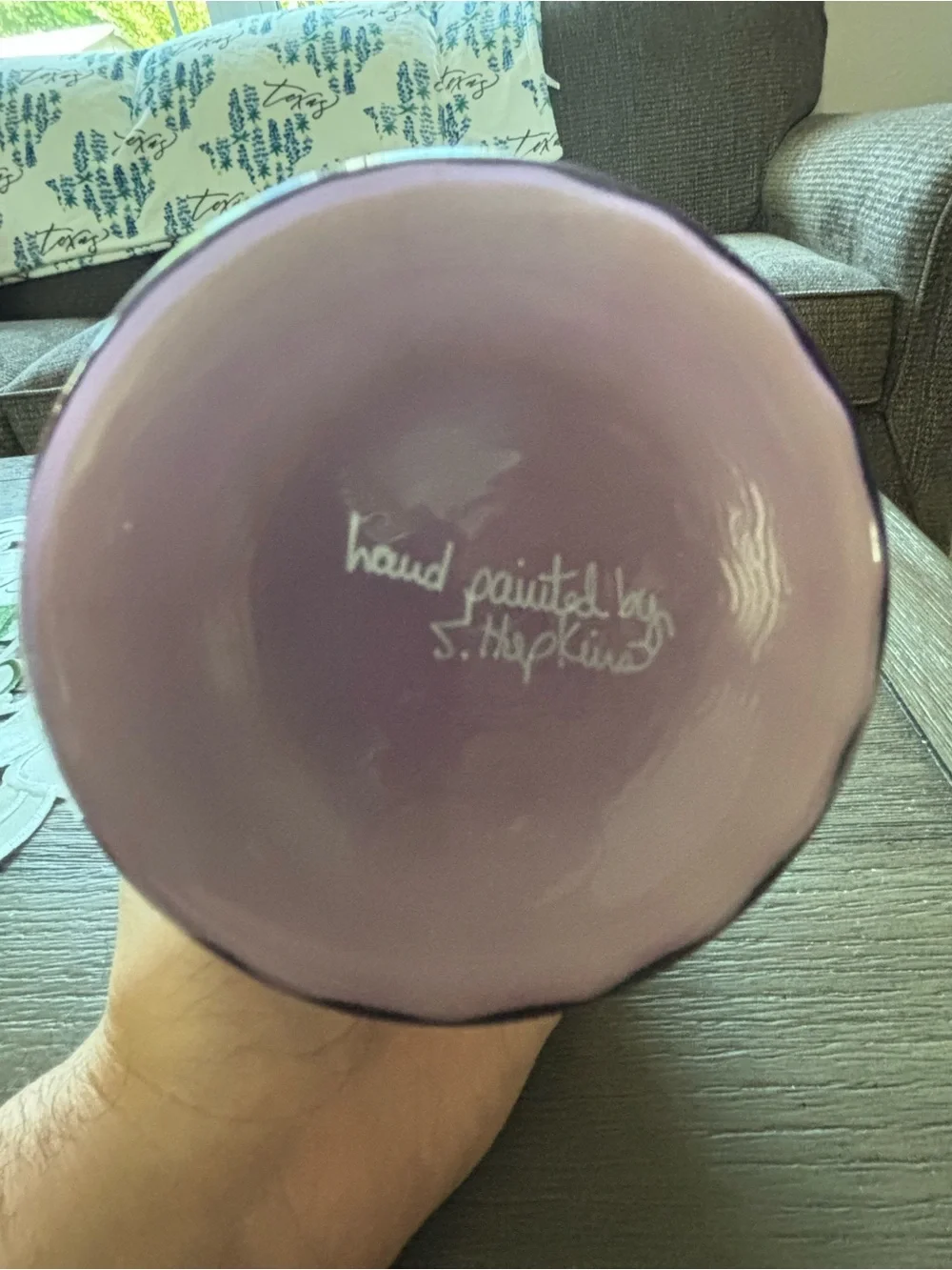 N/A lavender glass